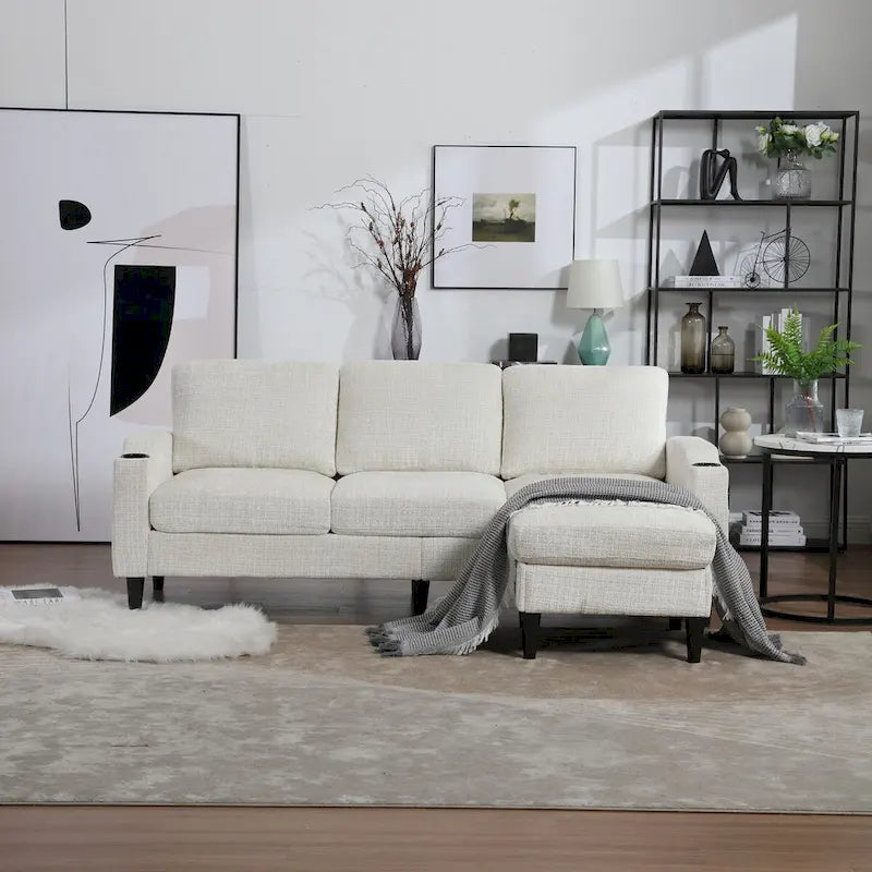 Sofa ze schowkiem / sofa do salonu, przytulna sofa modułowa