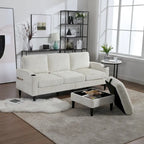 Sofa ze schowkiem / sofa do salonu, przytulna sofa modułowa