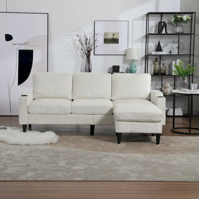 Sofa ze schowkiem / sofa do salonu, przytulna sofa modułowa