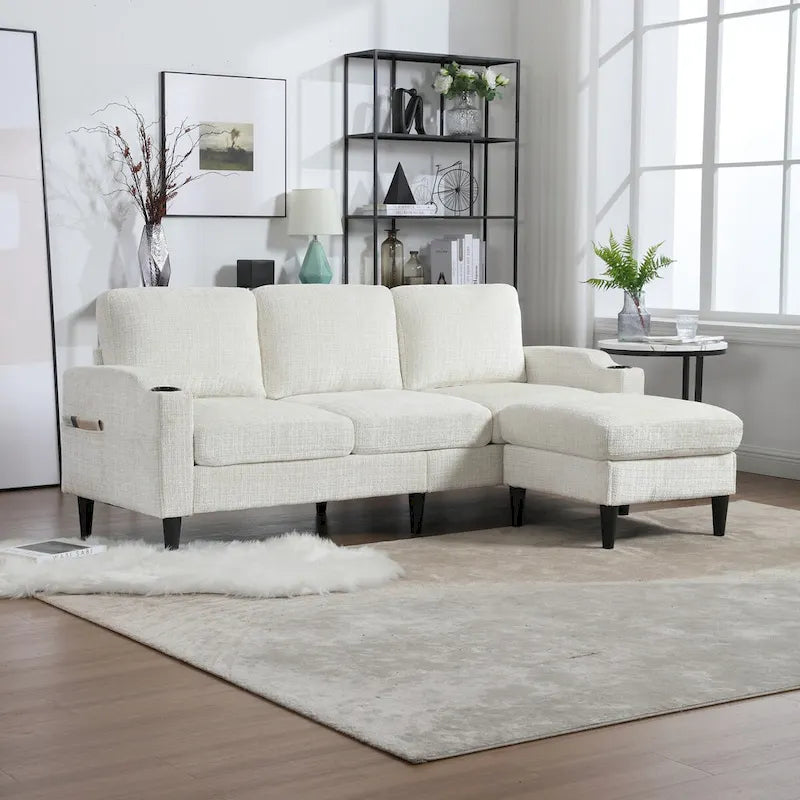 Sofa ze schowkiem / sofa do salonu, przytulna sofa modułowa