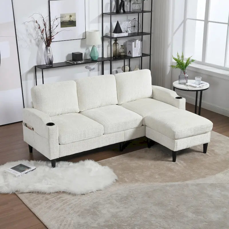 Sofa ze schowkiem / sofa do salonu, przytulna sofa modułowa