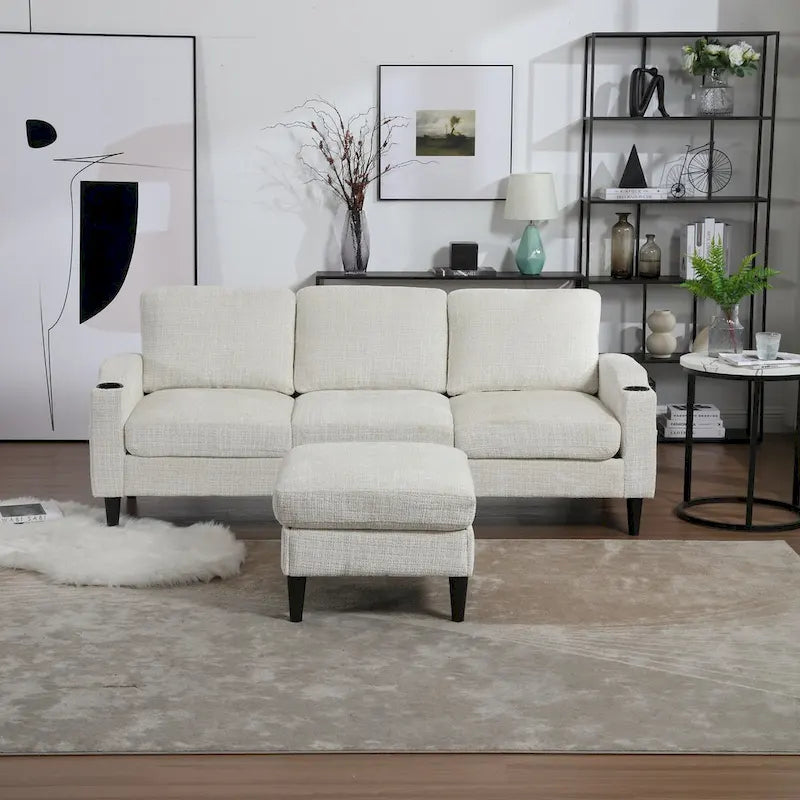Sofa ze schowkiem / sofa do salonu, przytulna sofa modułowa
