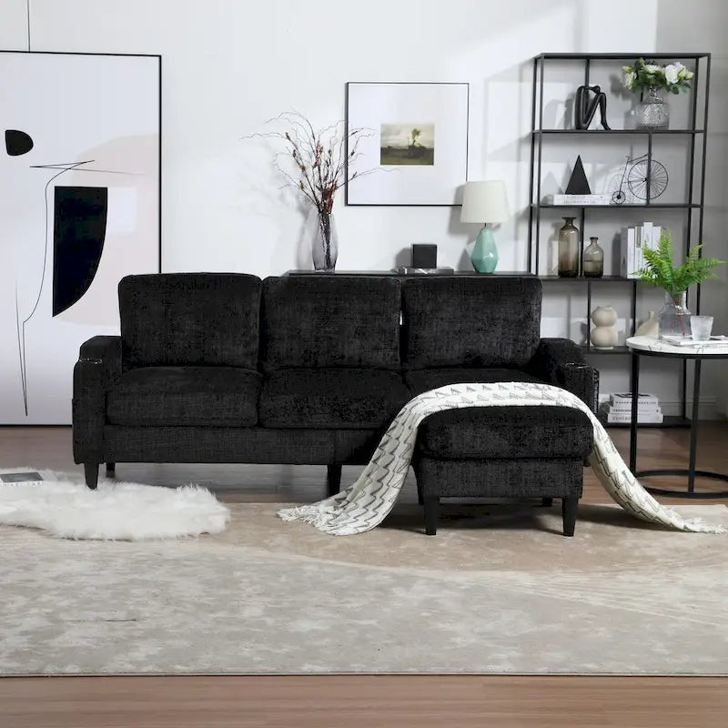 Sofa ze schowkiem / sofa do salonu, przytulna sofa modułowa
