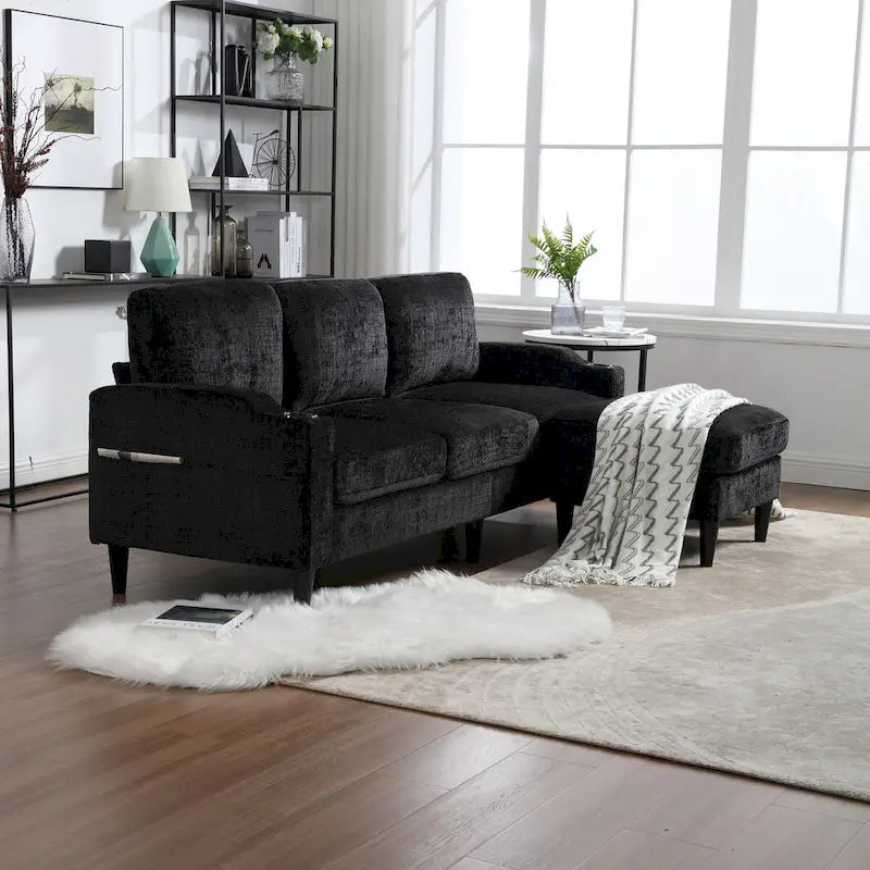Sofa ze schowkiem / sofa do salonu, przytulna sofa modułowa