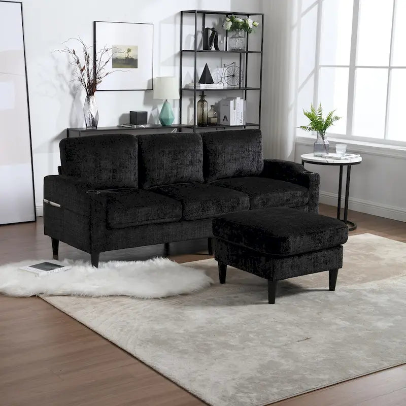 Sofa ze schowkiem / sofa do salonu, przytulna sofa modułowa
