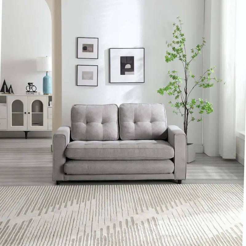 Sofa 3-krotnie składana, rozkładana sofa futon z funkcją spania