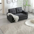 Sofa 3-krotnie składana, rozkładana sofa futon z funkcją spania