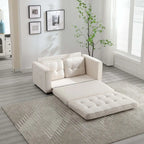 Sofa 3-krotnie składana, rozkładana sofa futon z funkcją spania