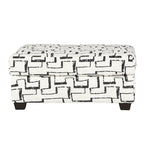 Roundhill Furniture Nason Set aus Sofa, Loveseat und Hocker mit Breitcordbezug