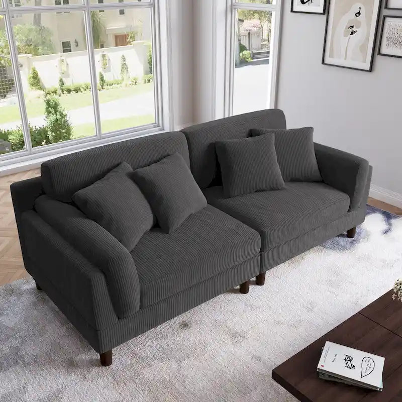 90 inch diepe comfortabele bank voor de woonkamer