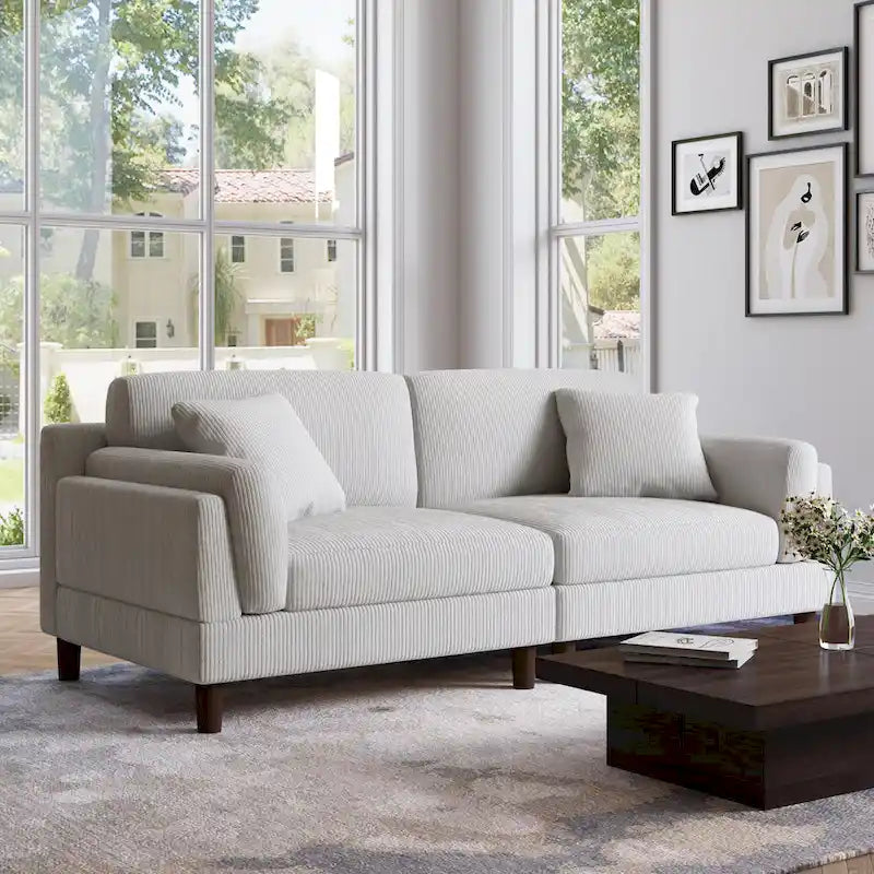 90 inch diepe comfortabele bank voor de woonkamer
