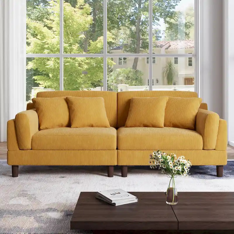90 inch diepe comfortabele bank voor de woonkamer