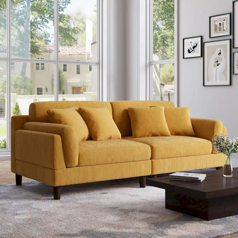 90 inch diepe comfortabele bank voor de woonkamer