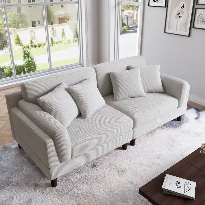 90 inch diepe comfortabele bank voor de woonkamer
