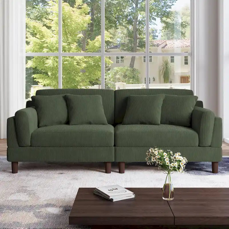 90 inch diepe comfortabele bank voor de woonkamer
