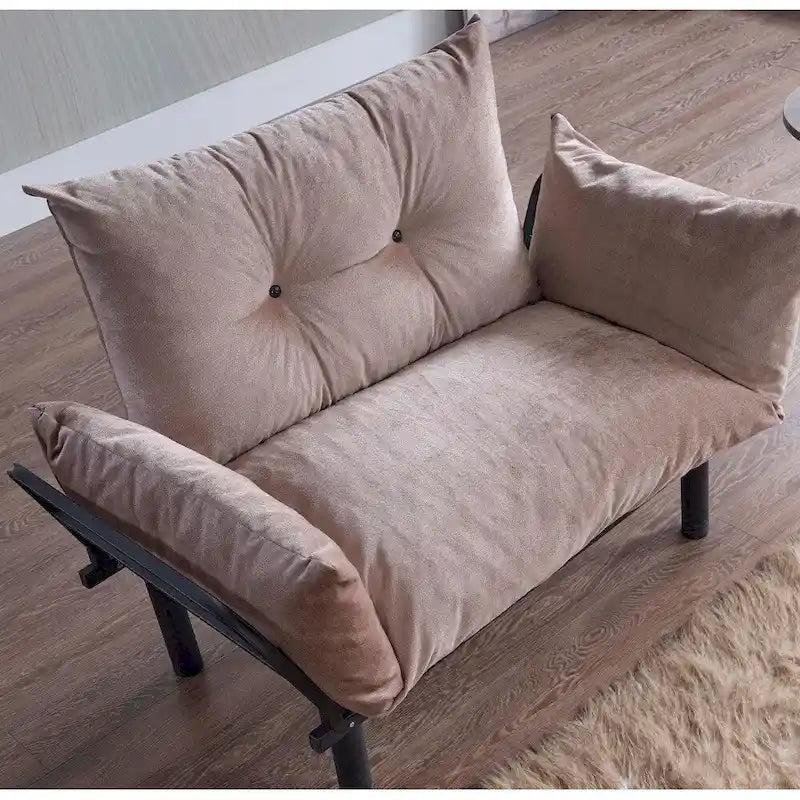 Sona, rozkładana sofa futon z ramą składaną