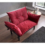 Sona, rozkładana sofa futon z ramą składaną