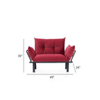 Sona, rozkładana sofa futon z ramą składaną