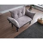 Sona, rozkładana sofa futon z ramą składaną