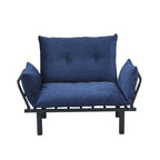 Sona, rozkładana sofa futon z ramą składaną