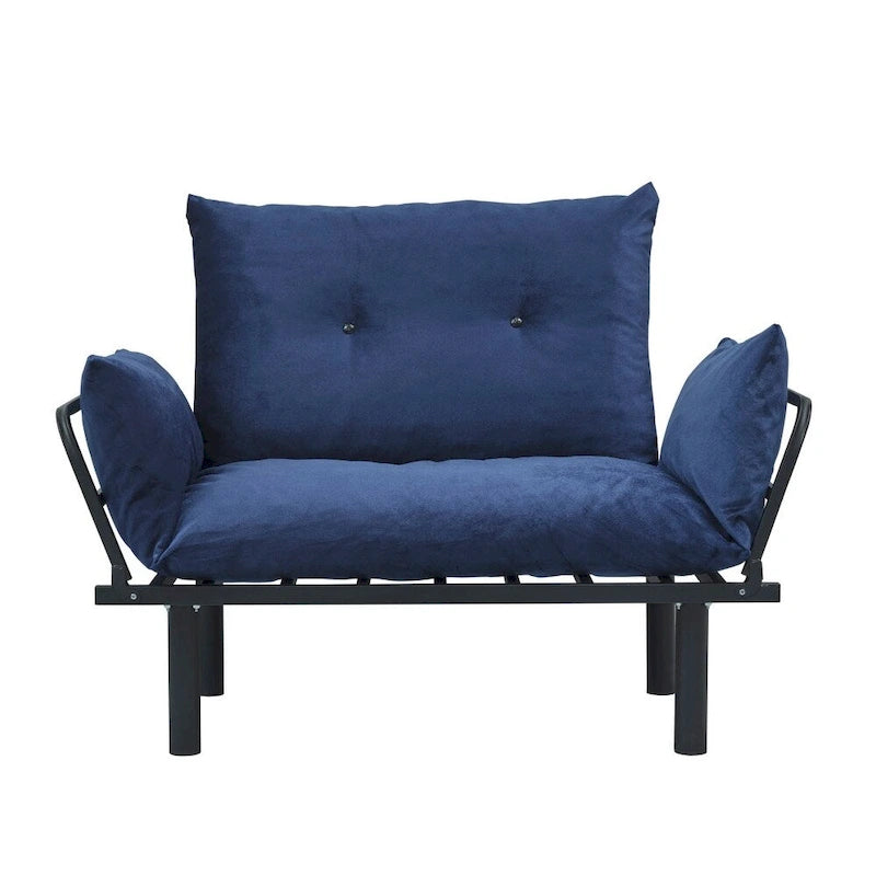 Sona, rozkładana sofa futon z ramą składaną