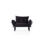 Sona, rozkładana sofa futon z ramą składaną