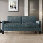 CraftPorch Corduroy - 2-osainen moderni olohuonekalusto vuosisadan puolivälin tyyliin, samettiverhoilu