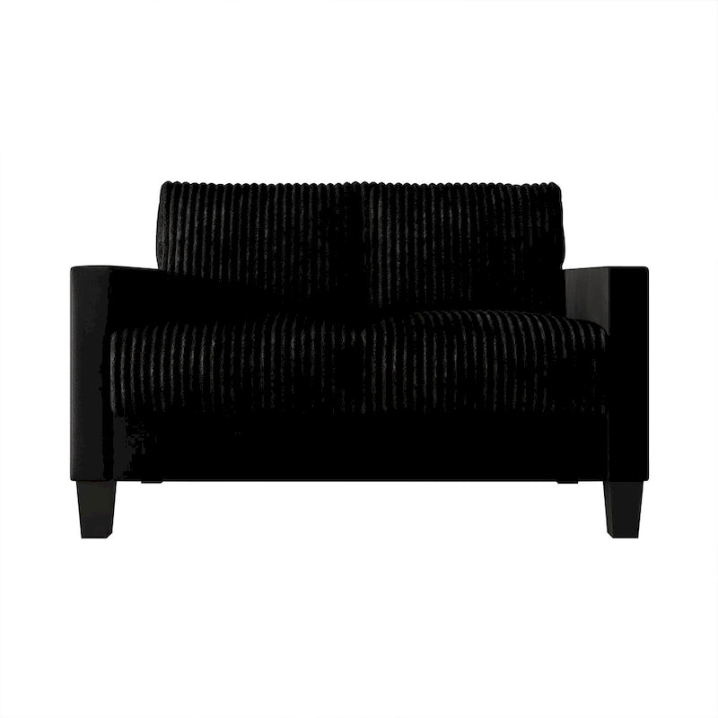 CraftPorch Corduroy - 2-osainen moderni olohuonekalusto vuosisadan puolivälin tyyliin, samettiverhoilu