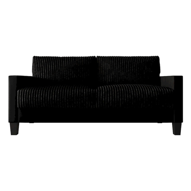 CraftPorch Corduroy - 2-osainen moderni olohuonekalusto vuosisadan puolivälin tyyliin, samettiverhoilu