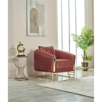 Roseau 2-teiliges Wohnzimmer-Set (1 Sofa und 1 Sessel)
