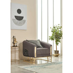 Roseau 2-teiliges Wohnzimmer-Set (1 Sofa und 1 Sessel)