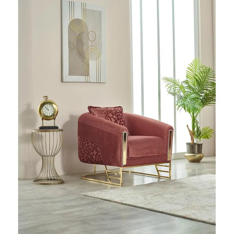 Conjunto de sala Riga de 3 piezas (1 sofá, 1 sofá de dos plazas y 1 sillón)