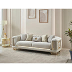 Conjunto de sala Riga de 3 piezas (1 sofá, 1 sofá de dos plazas y 1 sillón)