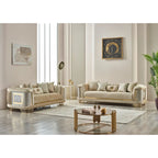 Conjunto de sala Riga de 3 piezas (1 sofá, 1 sofá de dos plazas y 1 sillón)