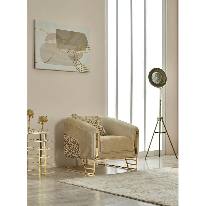 Conjunto de sala Riga de 3 piezas (1 sofá, 1 sofá de dos plazas y 1 sillón)