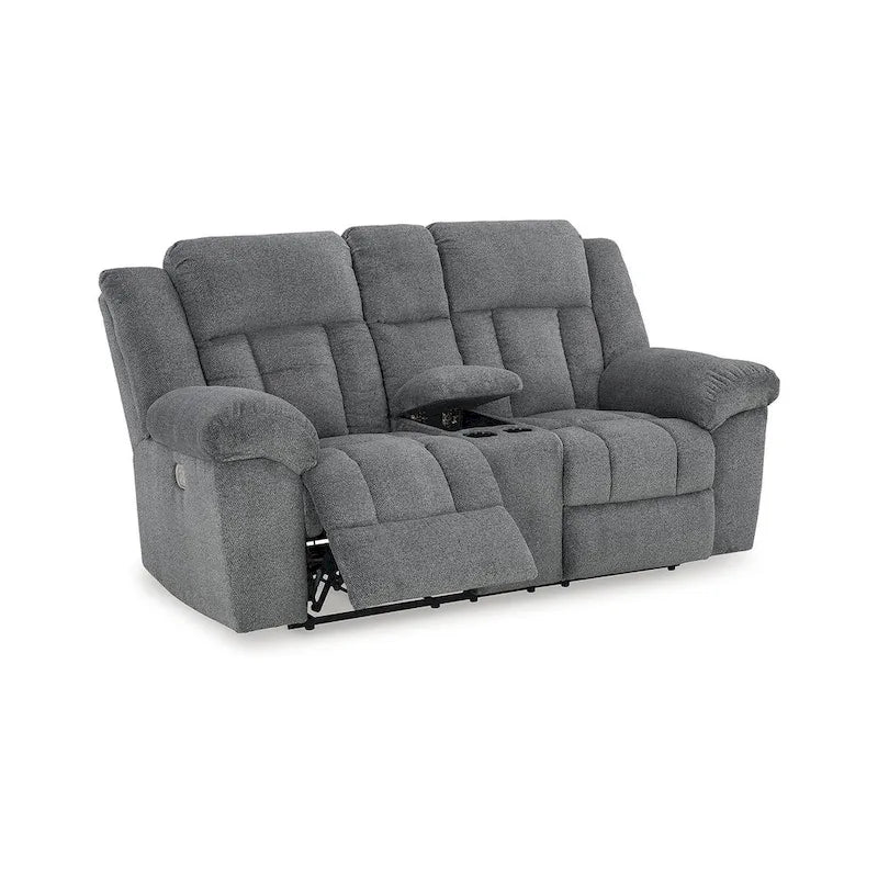 Elektryczna rozkładana sofa dwuosobowa Signature Design by Ashley Tip-Off – 80W x 42D x 45H