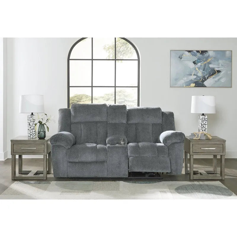 Elektryczna rozkładana sofa dwuosobowa Signature Design by Ashley Tip-Off – 80W x 42D x 45H