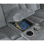 Elektryczna rozkładana sofa dwuosobowa Signature Design by Ashley Tip-Off – 80W x 42D x 45H