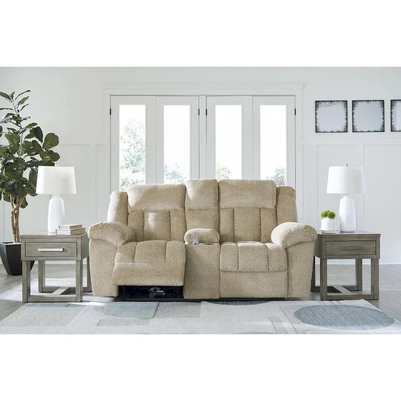 Elektryczna rozkładana sofa dwuosobowa Signature Design by Ashley Tip-Off – 80W x 42D x 45H