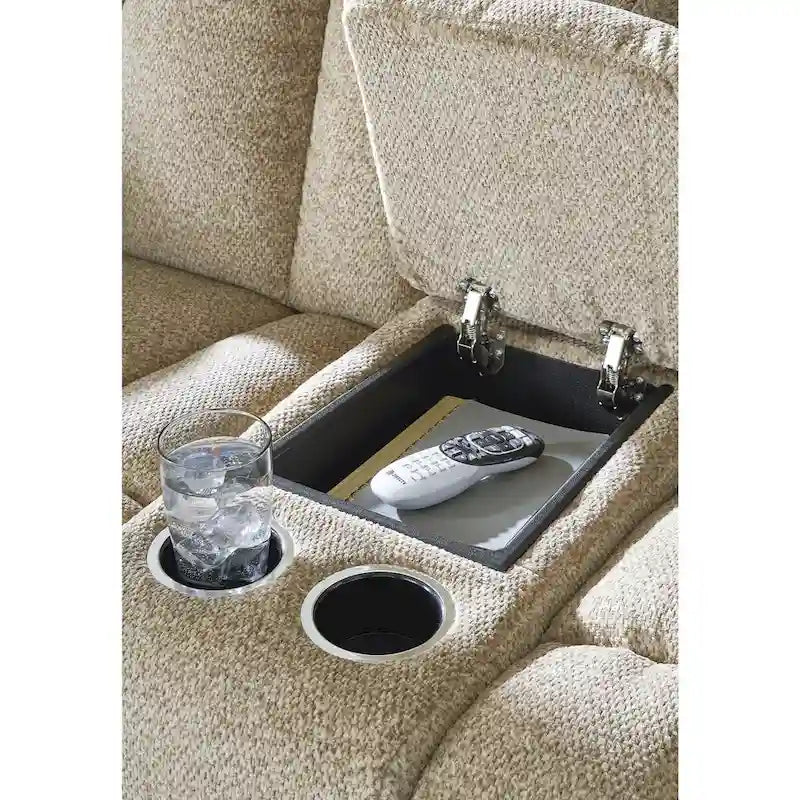 Elektryczna rozkładana sofa dwuosobowa Signature Design by Ashley Tip-Off – 80W x 42D x 45H