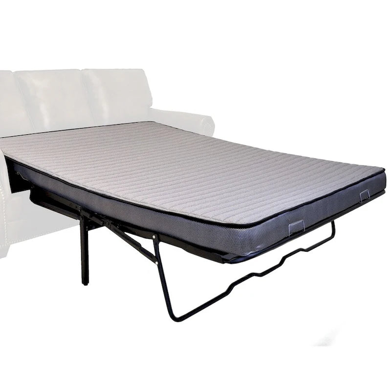 In de VS gemaakt Rancho rustiekbruine suède stoffen slaapbank- en loveseatset - 37 x 86 x 40