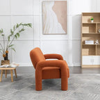 SEYNAR Mid-Century-Modern-Sofa aus Bouclé 51 aus Massivholz mit geschwungener Form