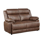 Worthington Dark Brown Upholstered 2-Piece Sofa Set