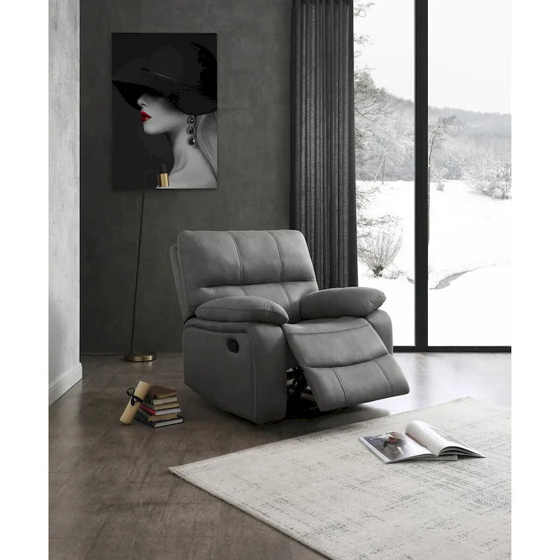 3-elementowy zestaw rozkładanych mebli do salonu Betsy Furniture z mikrofibry: sofa, sofa dwuosobowa i fotel