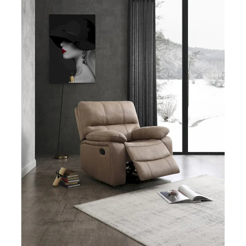 3-elementowy zestaw rozkładanych mebli do salonu Betsy Furniture z mikrofibry: sofa, sofa dwuosobowa i fotel