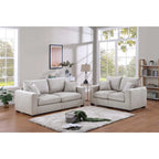 Set di divani Poundex, 2 pezzi
