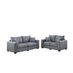 Set di divani Poundex, 2 pezzi