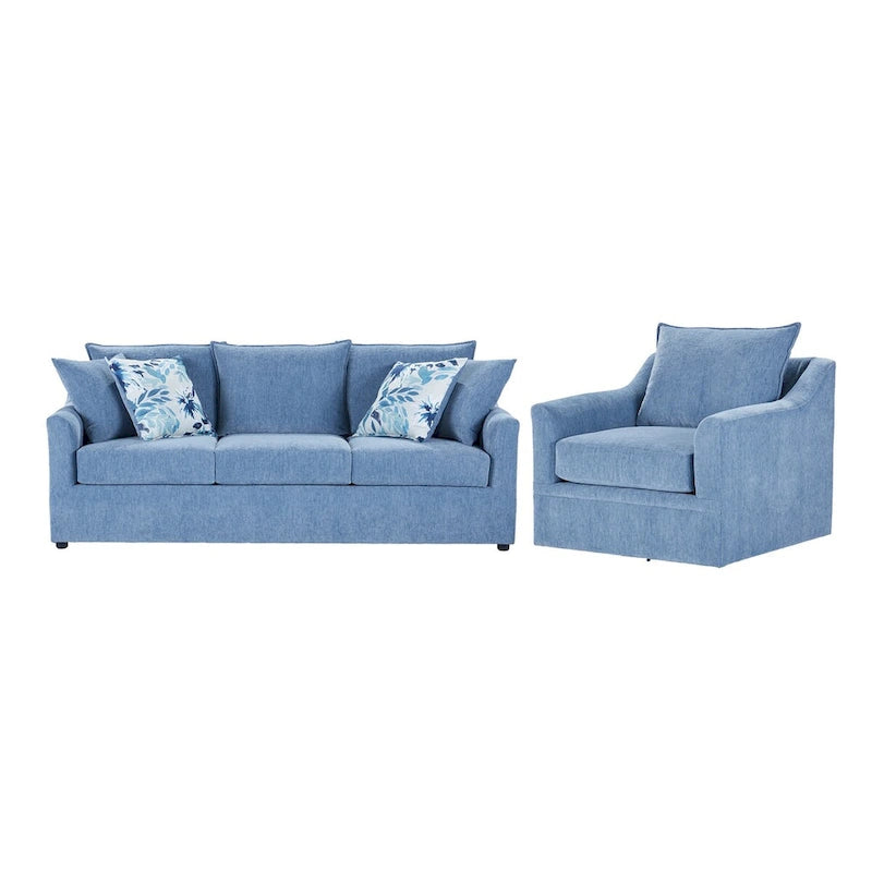 New Classic Furniture Anatasia 2-teiliges Wohnzimmer-Set, hergestellt in den USA