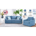 New Classic Furniture Anatasia 2-teiliges Wohnzimmer-Set, hergestellt in den USA