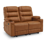 Elektrischer Relax-Zweisitzer MCombo, elektrisch verstellbares Sofa mit Wärme- und Vibrationsfunktion, USB-Anschlüssen und Getränkehaltern PR622